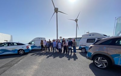 El proyecto SEAFUEL celebra la llegada a Tenerife la primera hidrogenera de Canarias.